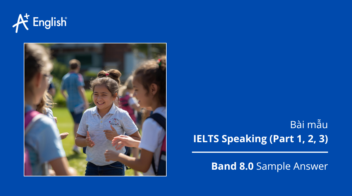 Bài mẫu IELTS Speaking IELTS PRACTICE TEST PLUS 2 TEST 1