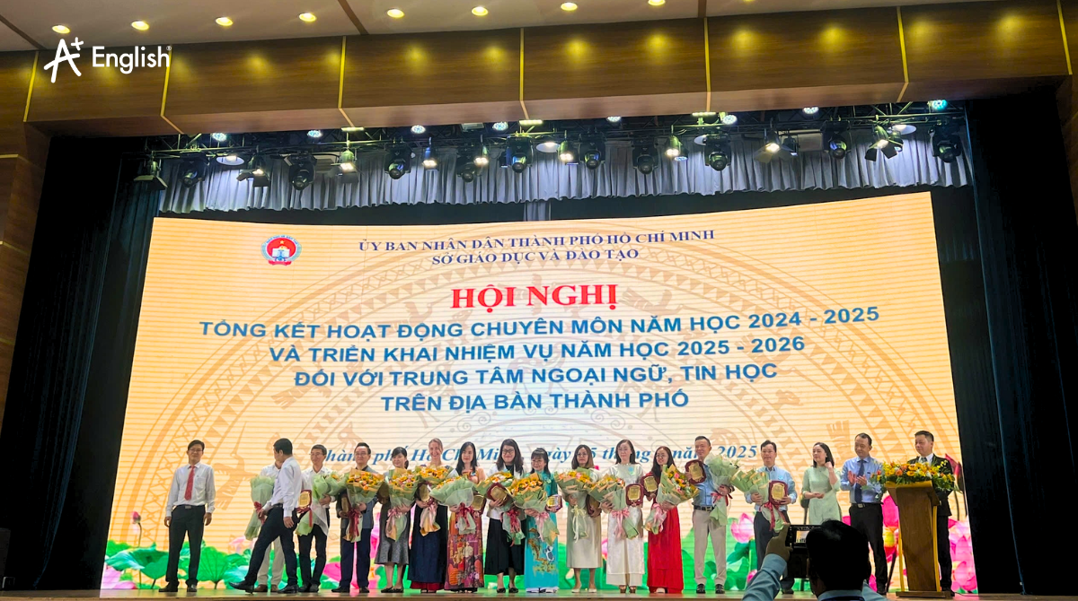 Ảnh hội nghị A+ English 2025