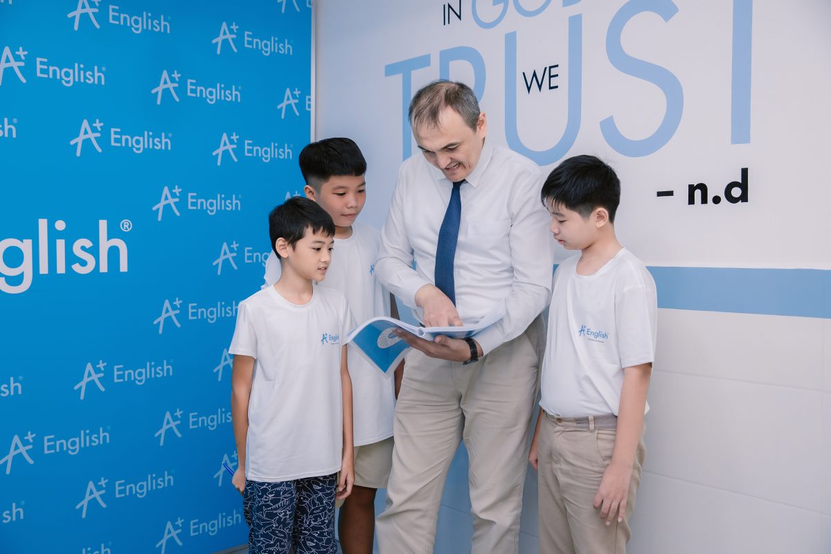 ảnh học viên A+ English